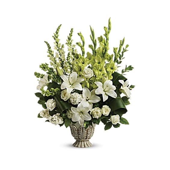 TeleflorasCloudsOfHeavenBouquetDX