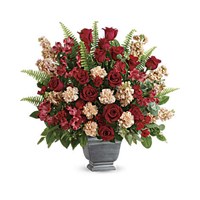 TeleflorasBoldTributeBouquetDX